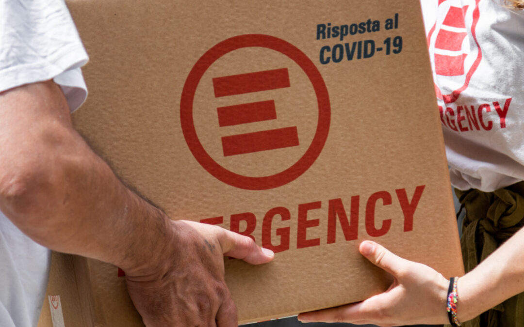 Un piatto virtuale per Emergency