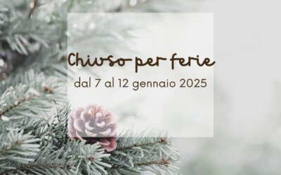 Chiusura per ferie